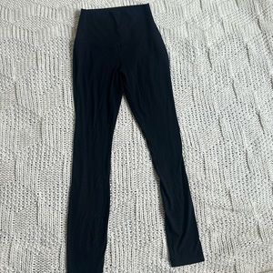 Lululemon Black patterned align leggings 25”